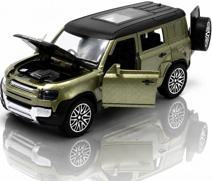 niyamat Premium Die Cast Adventure SUV Toy Car Olive Green 1:32 Scale-picture-31