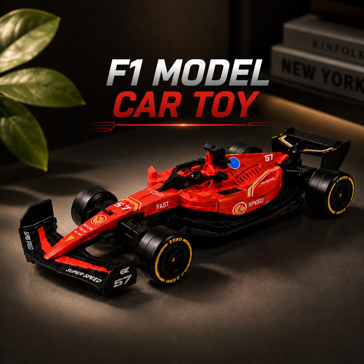 New Formula 1 Die Cast Metal Pull Back Racing Car Toy 1:64 for Kids-image-6