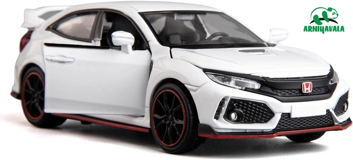 1:32 Diecasting Alloy Honda Civic Car Model Toy Car,Pull Back Alloy Car for kids-image-18