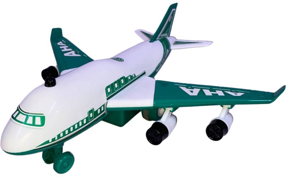 Premium Quality Aeroplane Toy for Kids Hindal Push and Go Crawling Airbus