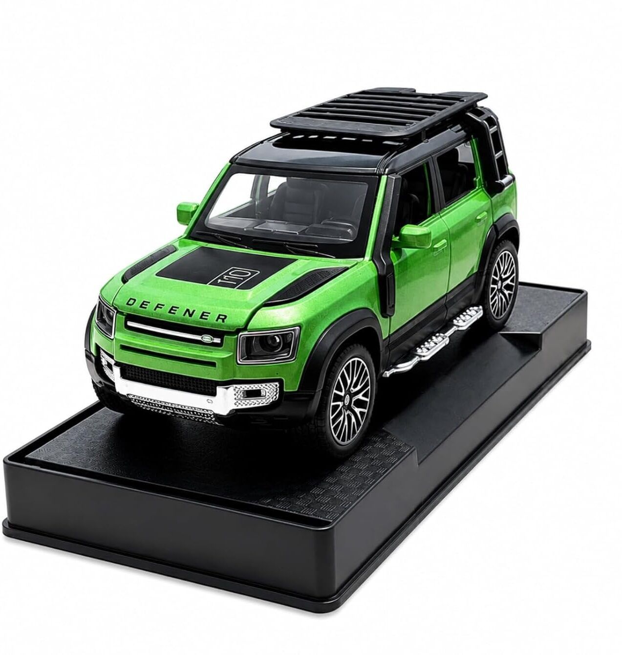 Die Cast Mini Defender Toy Car Model Alloy Metal SUV Car Toy with Openable Doors-image-33
