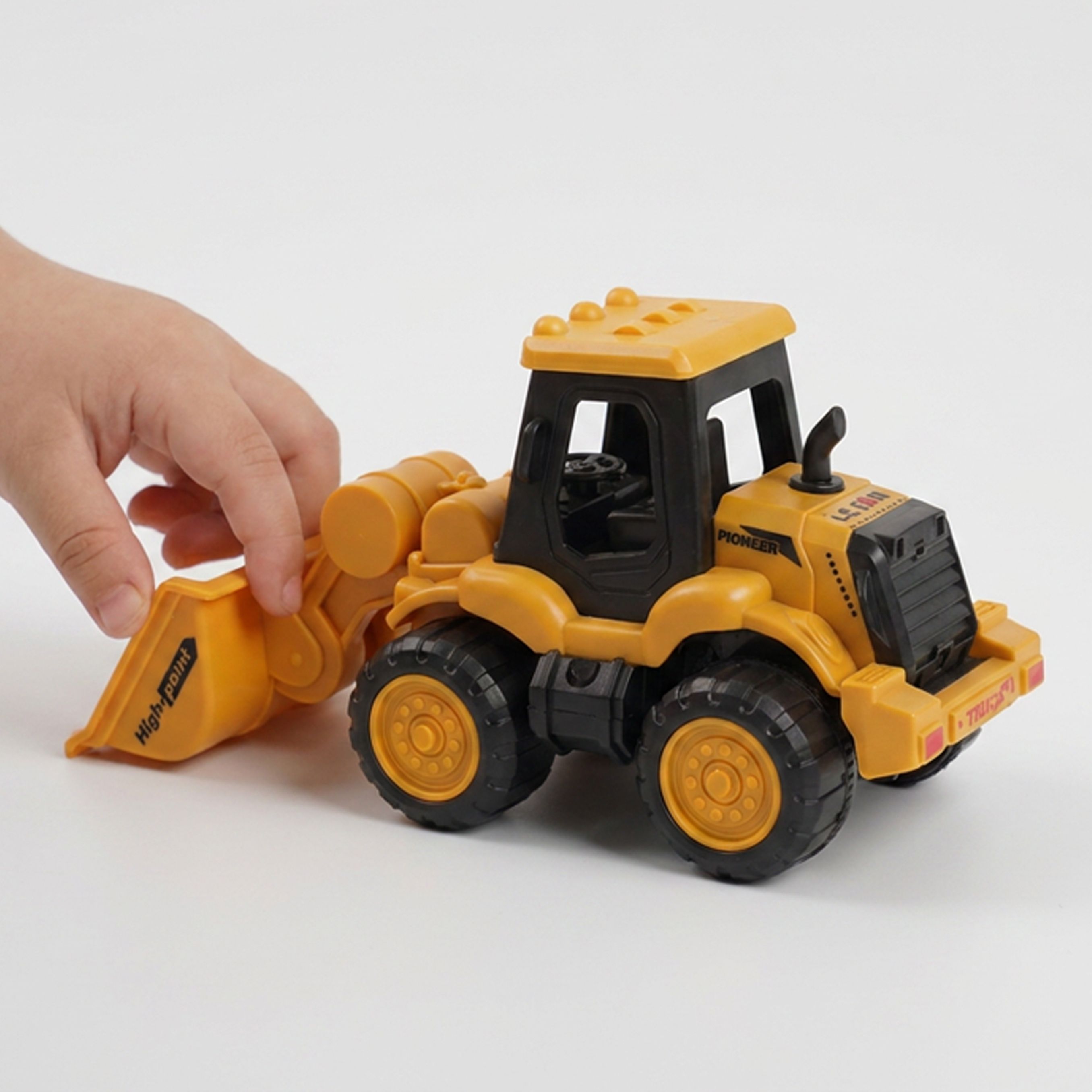 nvf Construction Loader Bulldozer Toy for Kids | Push & Go Front Loader Vehicle-picture-20