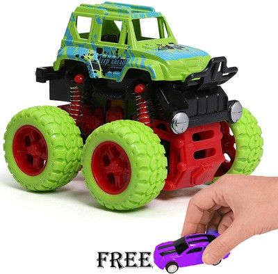 Monster Truck Push and go Toy 4wd Car Friction Powered Cars Racing Action Toys-image-45