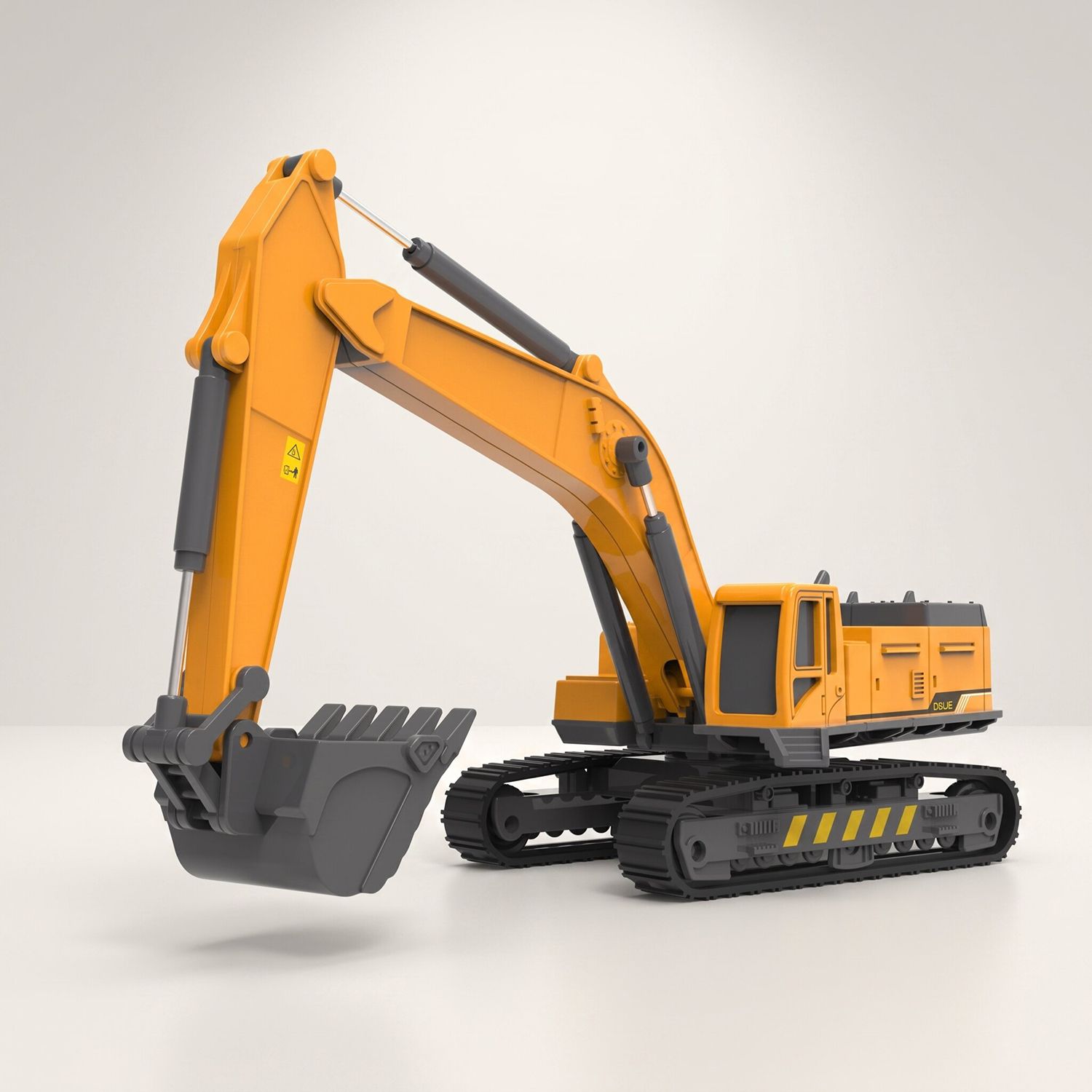 dezicon Excavator Crane Toy Construction Bulldozer Model Toy for 3 Years-picture-4