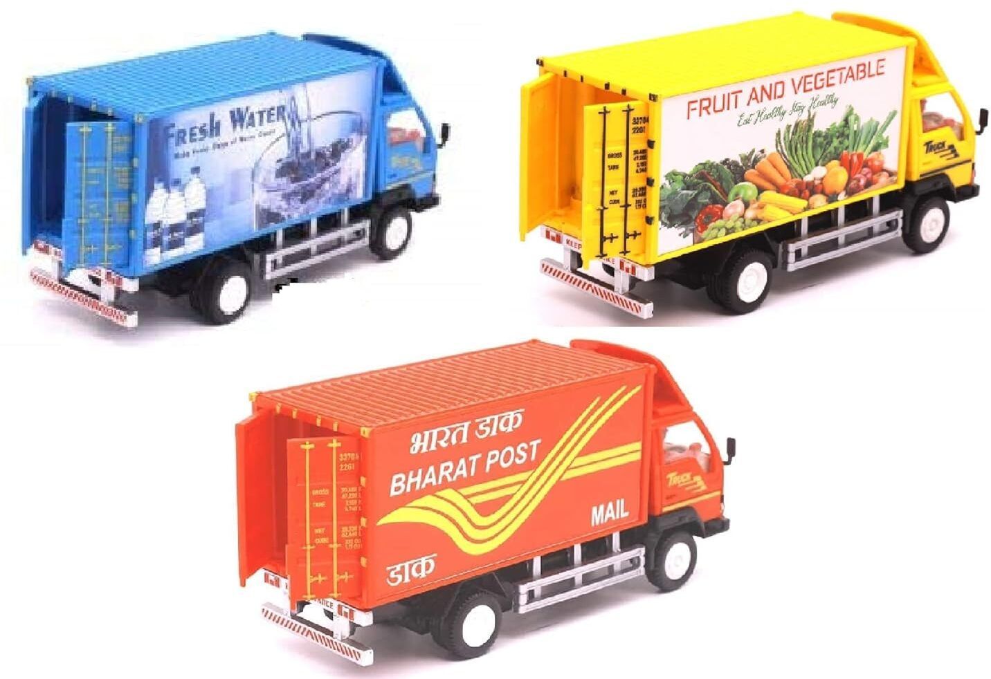 zokato Toys Fruit and Vegetable Panther Truck (Yellow)-picture-17