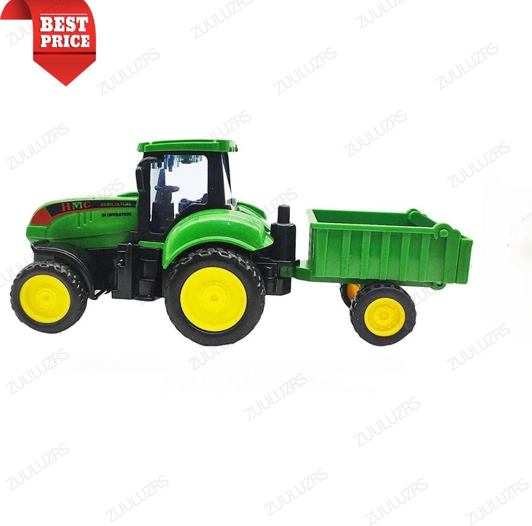 zuuluzrs Heavy Duty Toy Tractor with Trailer-picture-31