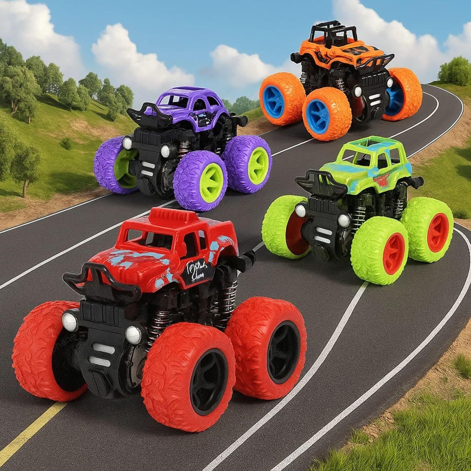 Monster Truck-Pack of 4-image-13