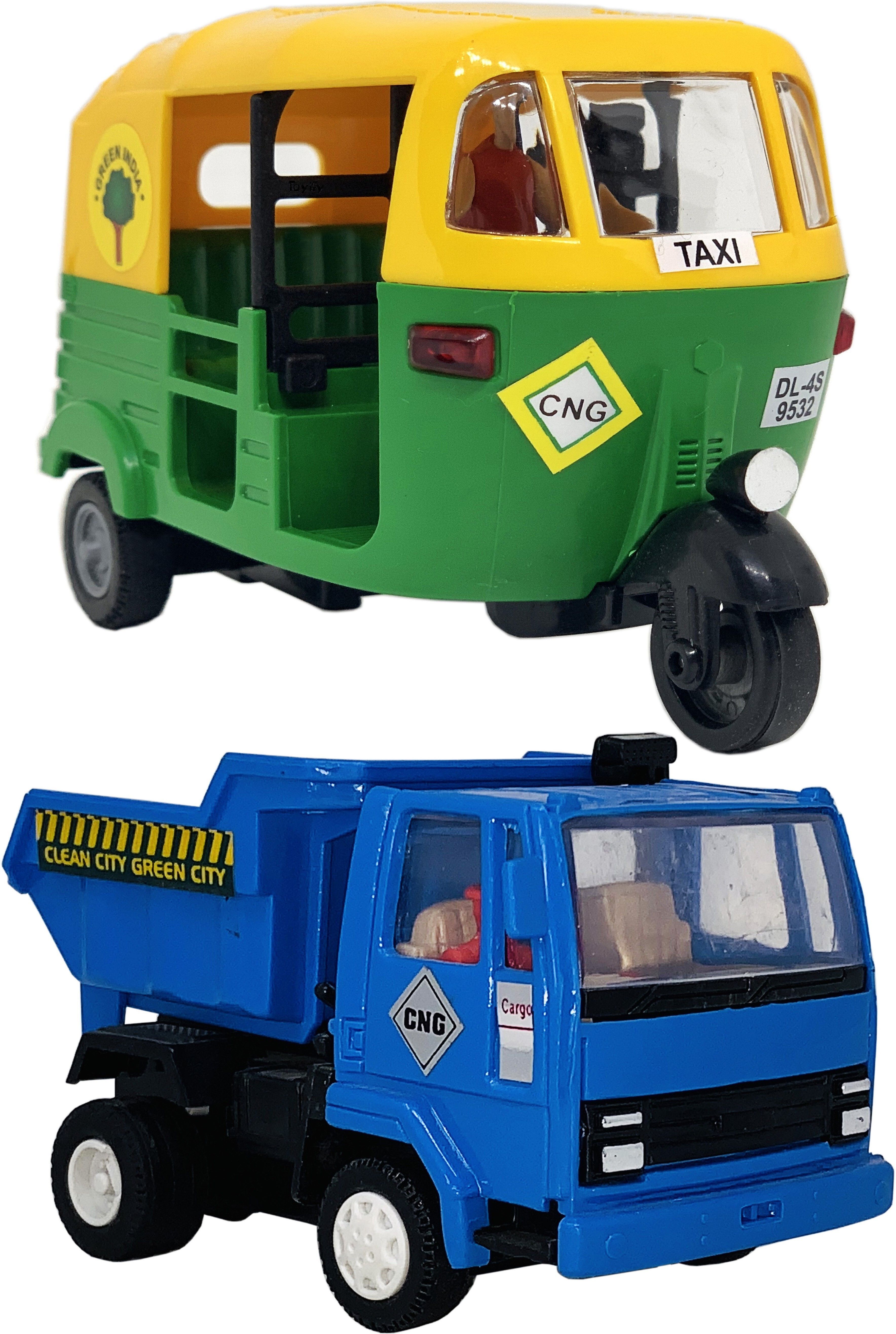 techzage Vehicle Tech-2 Combo - Dumper(Blue) - Cng(Green)-picture-7