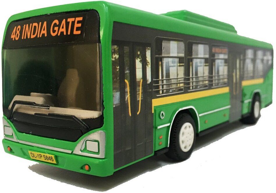 Low Floor Bus Pull Back Toy with 6 Wheels, 3Y+ ✅-image-16