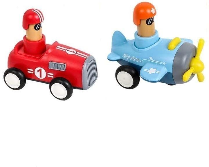 shreenik Push and Go Friction Powered Vehicles Transport (Including Car & Airplane )-picture-24