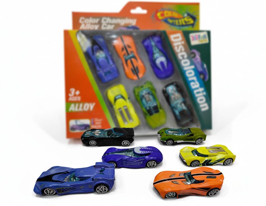 Color Changing Alloy Cars-image-1