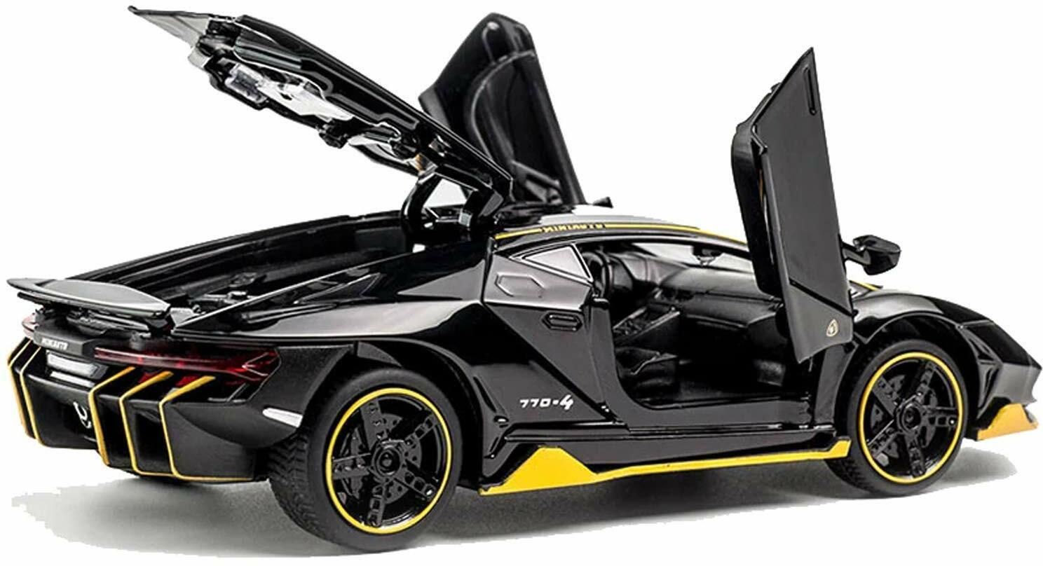 Lamborghini metal car Pull Back Car for Children Toys-image-21