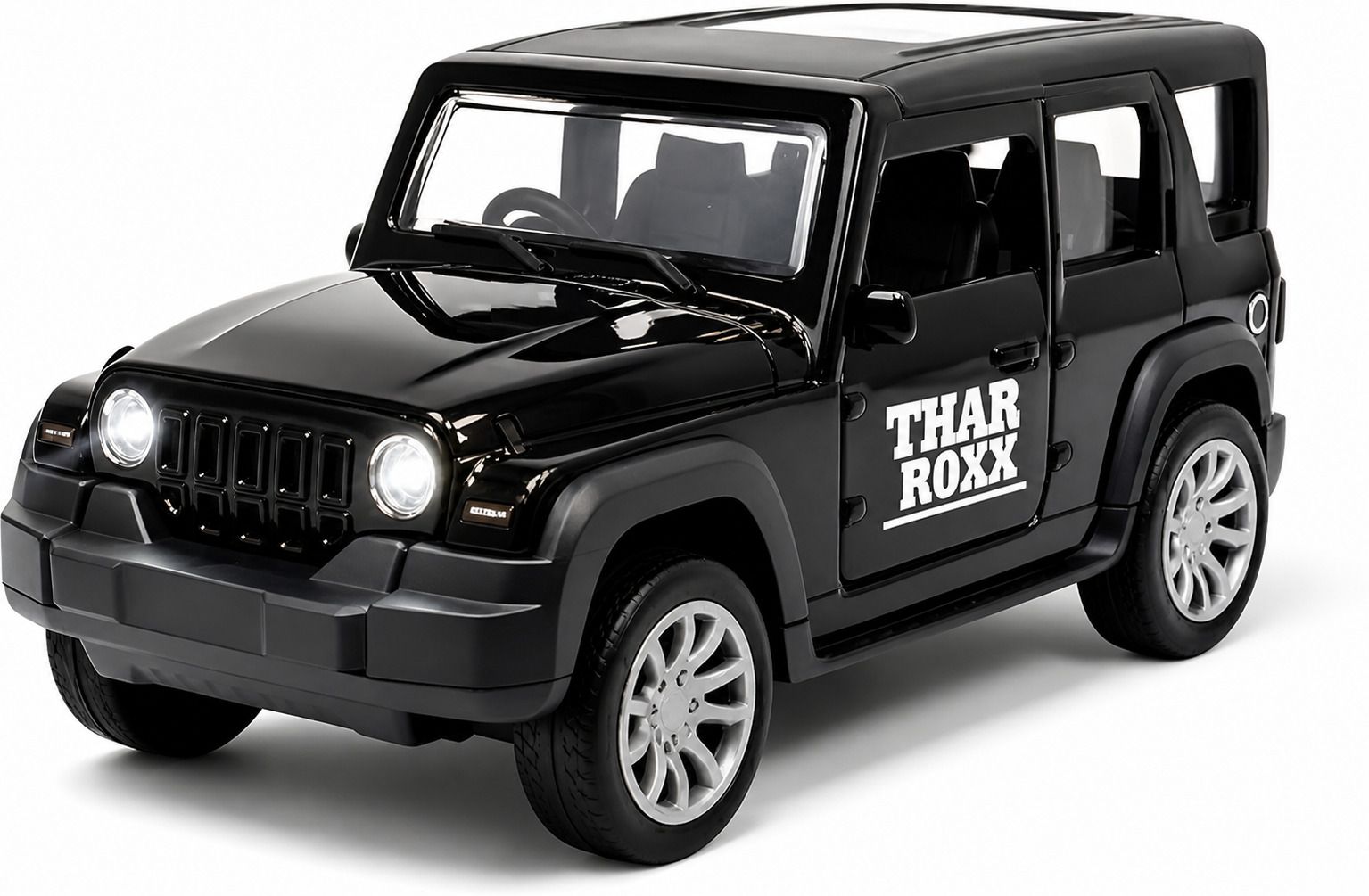 Thar Roxx Metal Car 1:32 | Thar Roxx With Openable Door And Pull Back Function-image-10