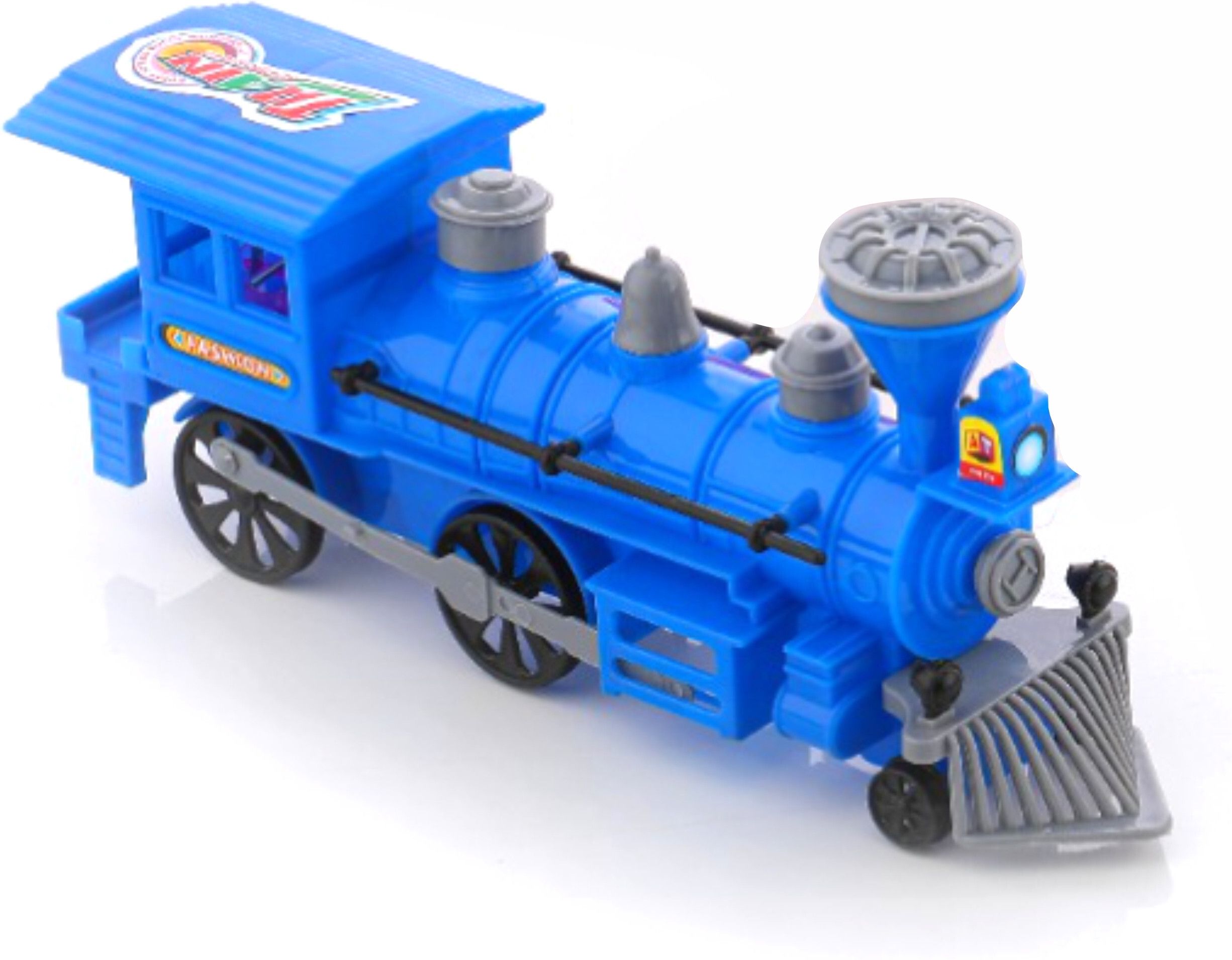 333mart Plastic String Pull-Back Steam Train Engine with LED, Toy for Kids, (Blue,PK1)-picture-10