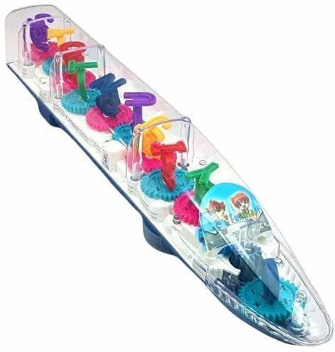 dherik tradworld Transparent Concept Long Train Toy for Kids-picture-36