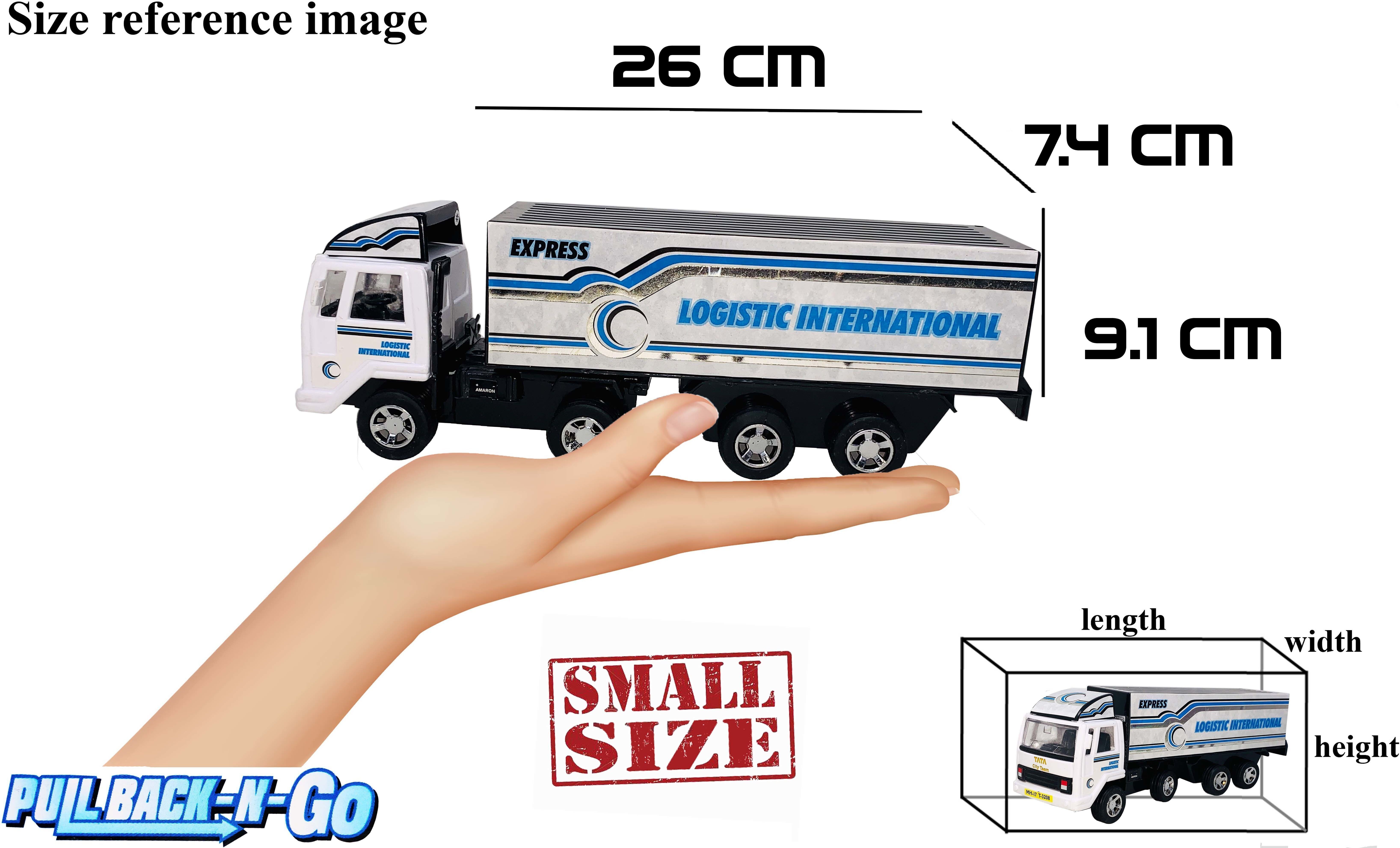 techzage Vehicle Sheinsei - CArgo Cariier Container Truck-Single -White-picture-4