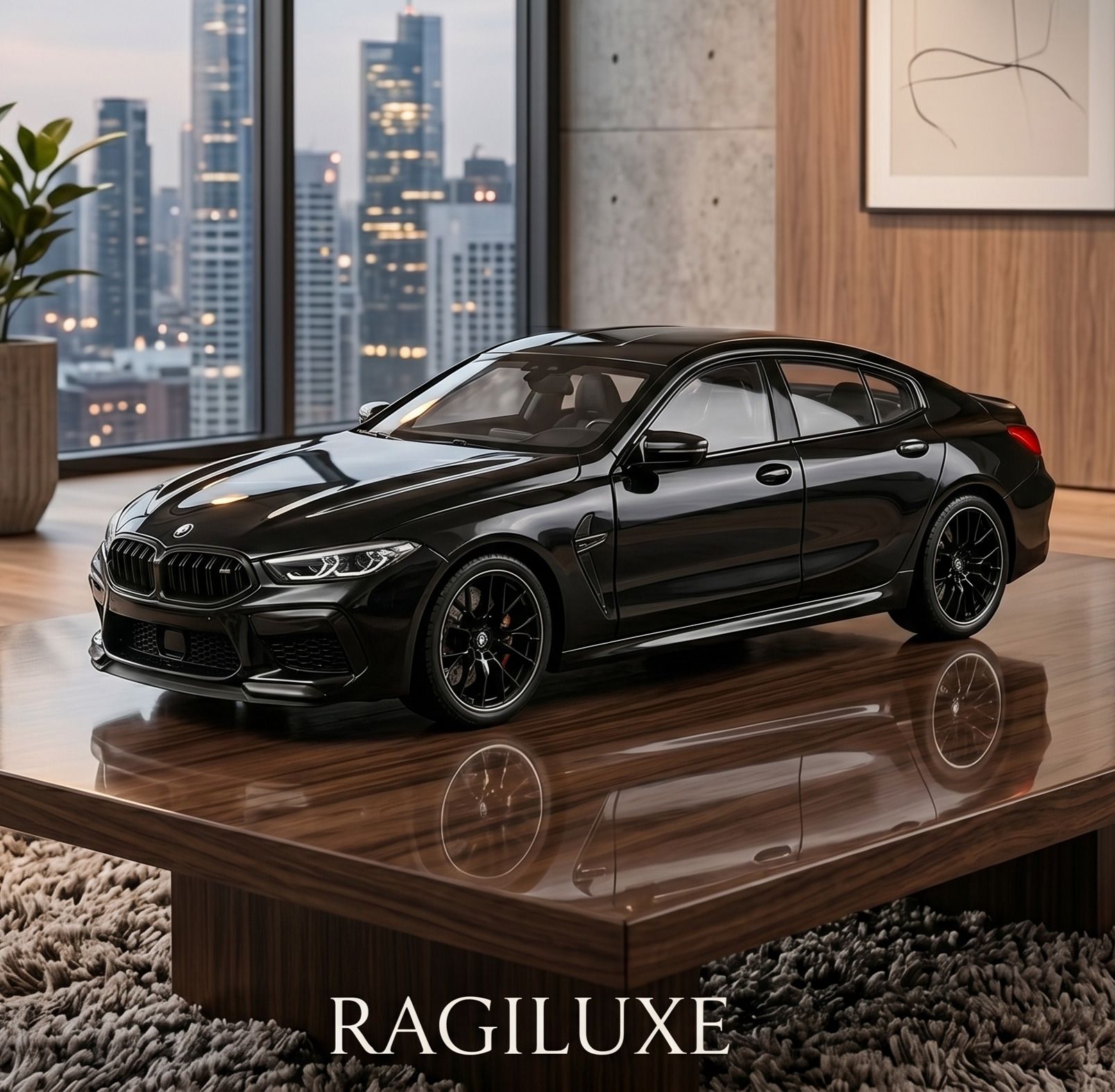 BMW M8 Luxury Die-Cast Model Car with Pull Back Racing Function-image-24
