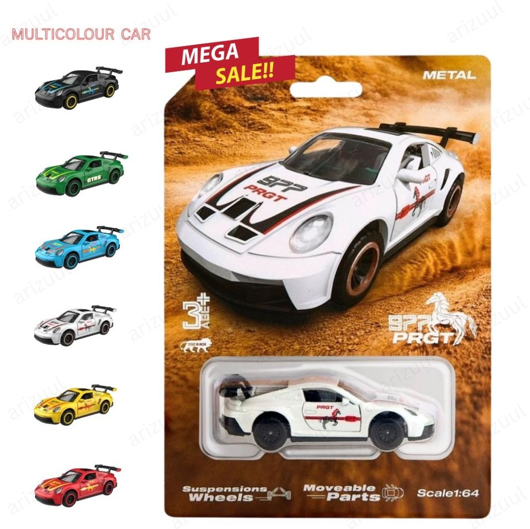 arizuul 1:64 Porsche GT3 RS Metal Alloy Gift Edition Car-picture-13