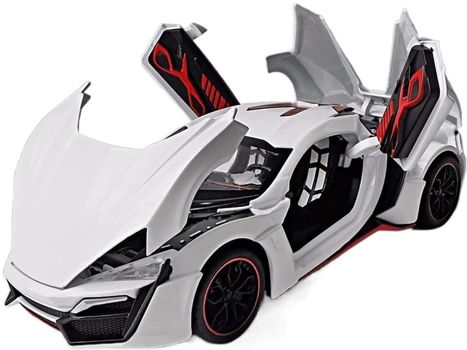 endevi 1:24 Exclusive Alloy Metal Pull Back Die-cast Car Model with Sound Light-picture-18