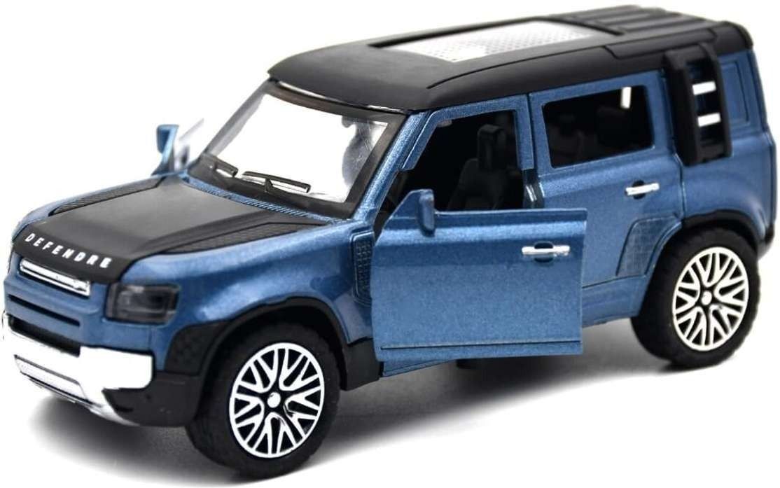 Land Rover Defender Simulation Metal Car: Openable Doors, Pull Back Action-image-47
