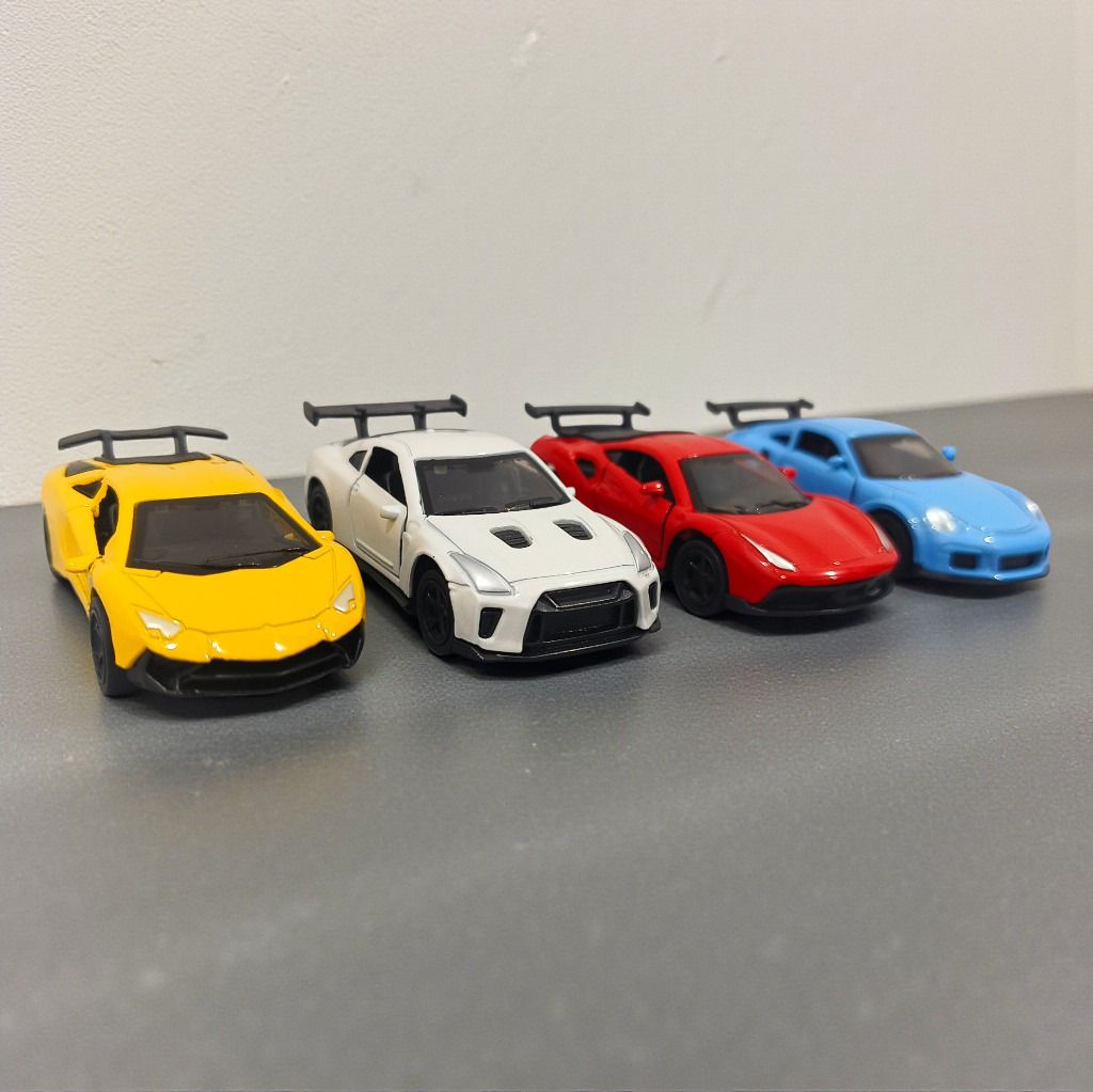 Toy Cars 4-Pack, Set of 4 Die Cast 1;64 Scale Vehicle-image-19