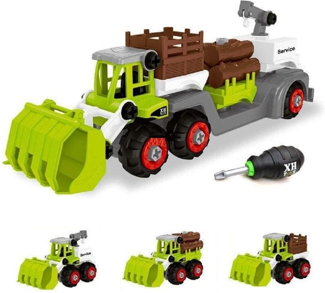 jmv 3 In 1 DIY Toy Vehicles Set Assembly Toy Farm Truck Construction Set,Play Set-picture-27
