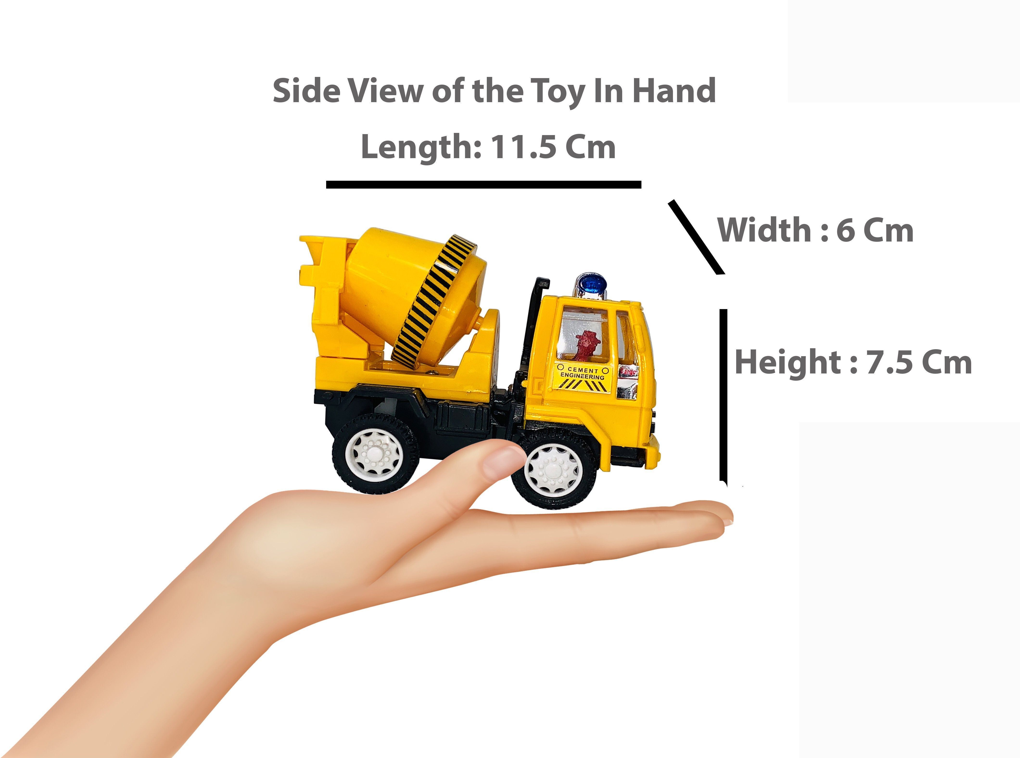 techzage Vehicle VJ - NOFR - CT Concreate Mixer Multicolor 1 Pc-picture-2