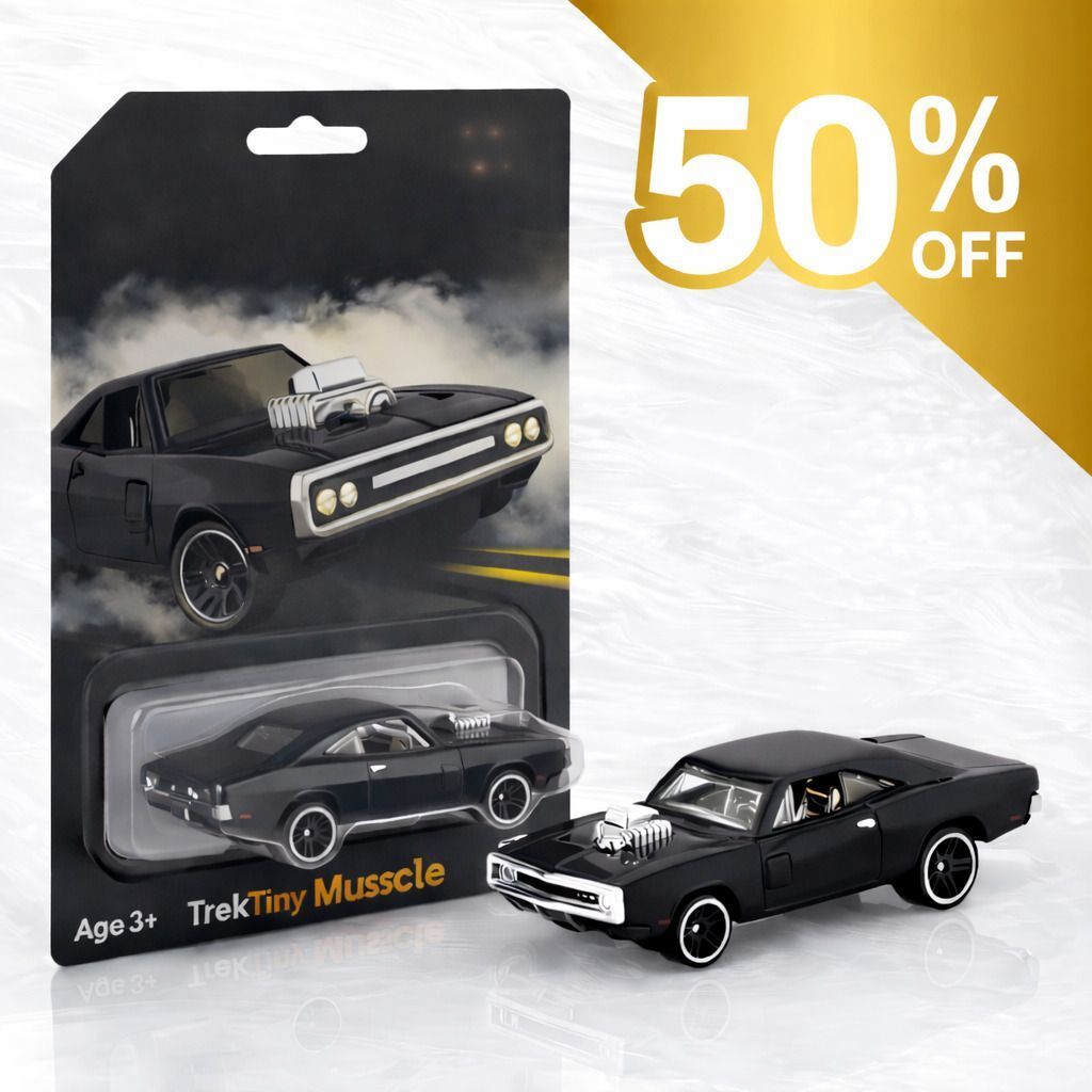 trektiny 1:64 Mini 1970 D0odge Charger Fast & Furious Die Cast Toy Car for Kids-picture-13