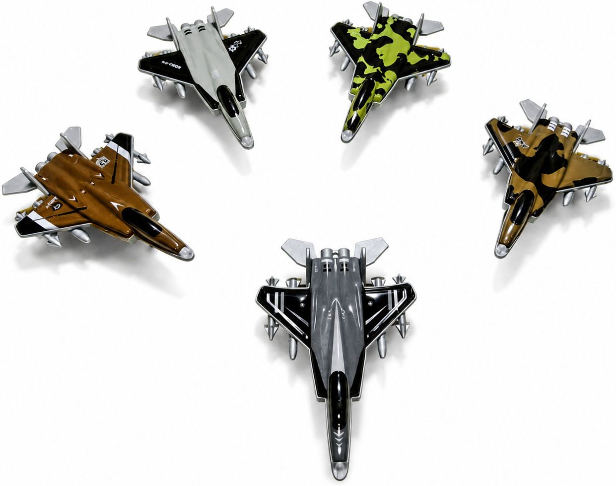 Pull Back Fighter Jet Toy Pack of 5-image-44