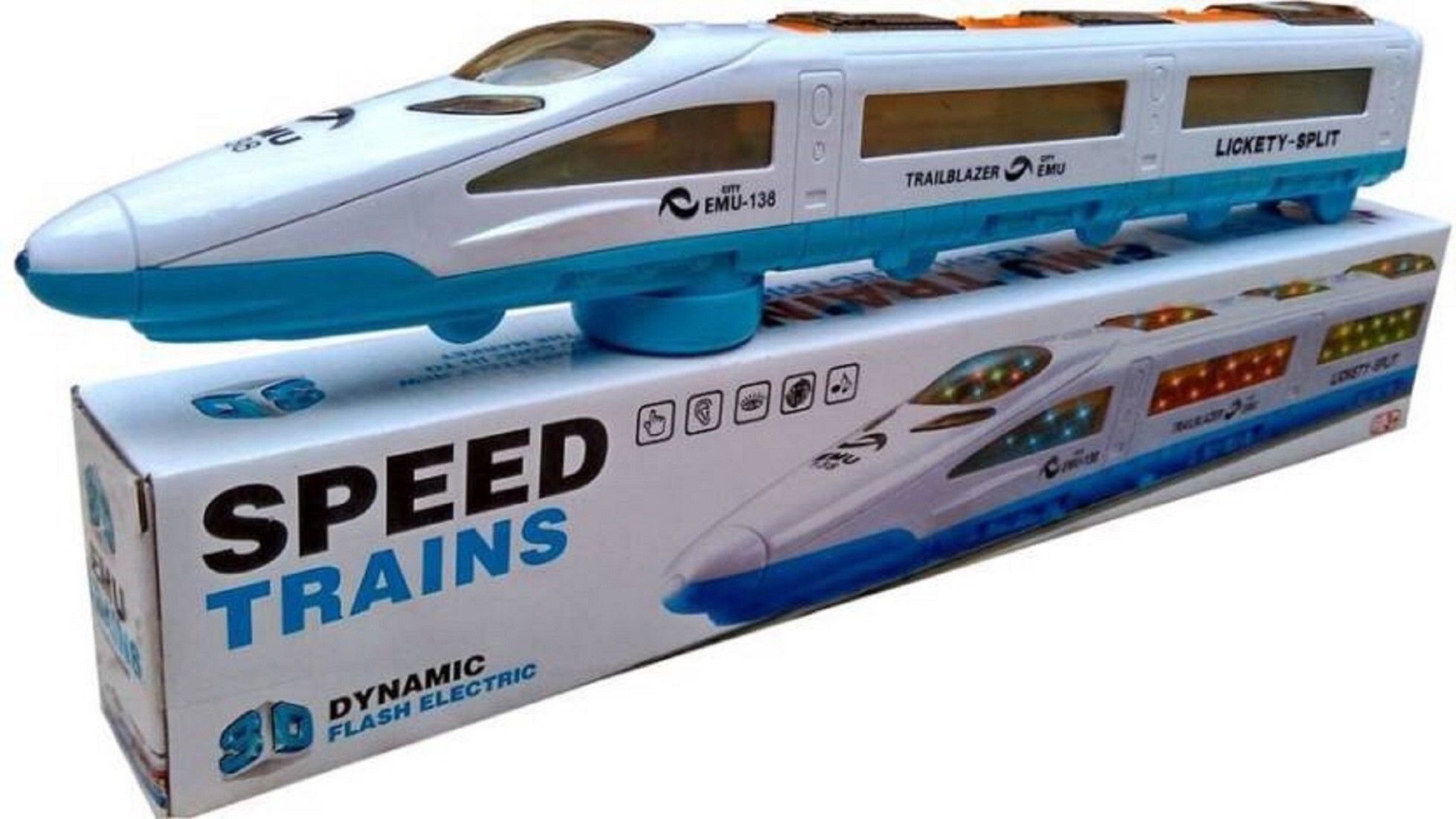 amazia Emu Metro LED Train With Light & Music Toy for kids-picture-10