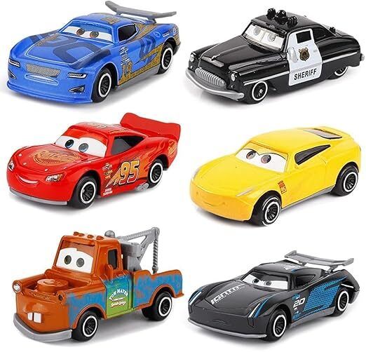 weegly Die Cast 6pcs Toy car Play Set High Speed Unbreakable for Kids,Small Racing Car-picture-41