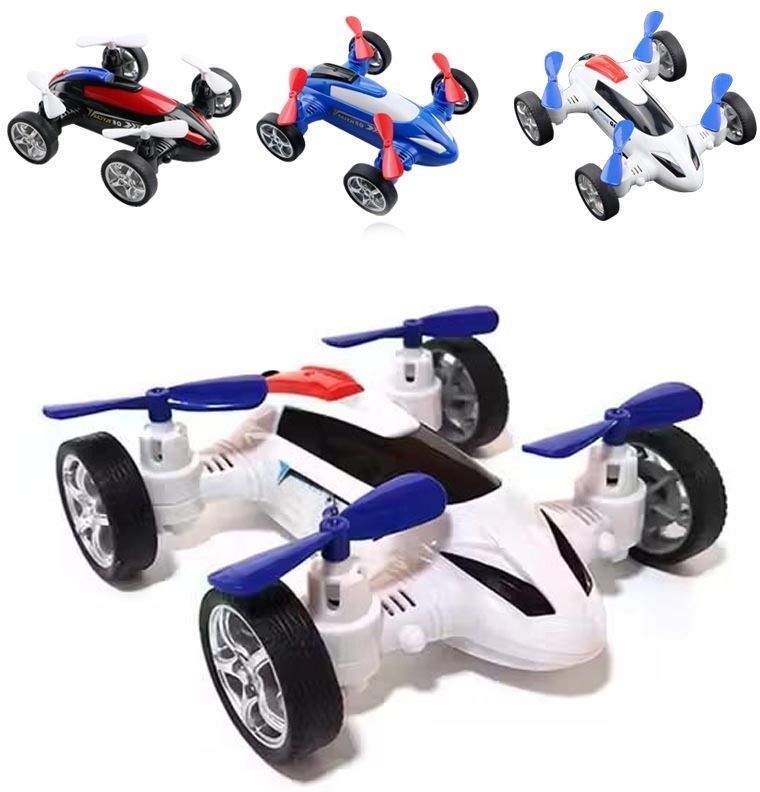 Drone Car Toy 2-in-1 Inertia Toy Function Vehicle Aircraft With Swing Function-image-19