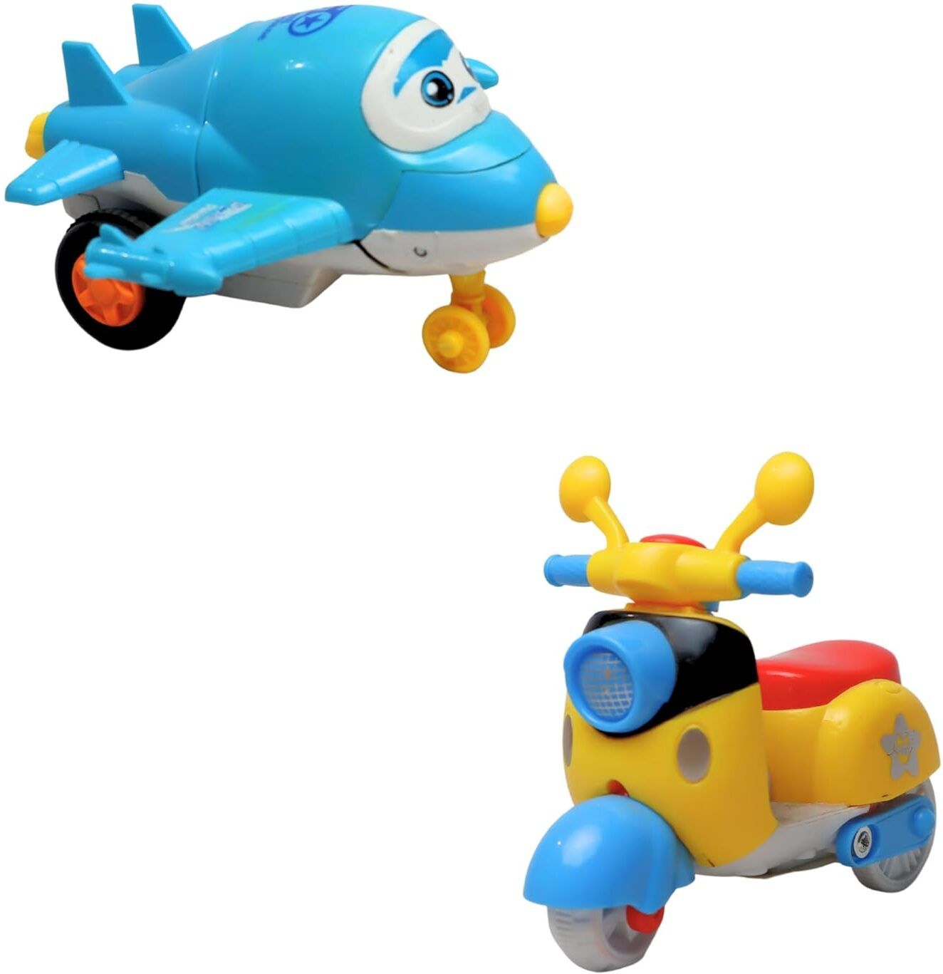 vworld Mini Scooter and Robot Plane for Kids-picture-45