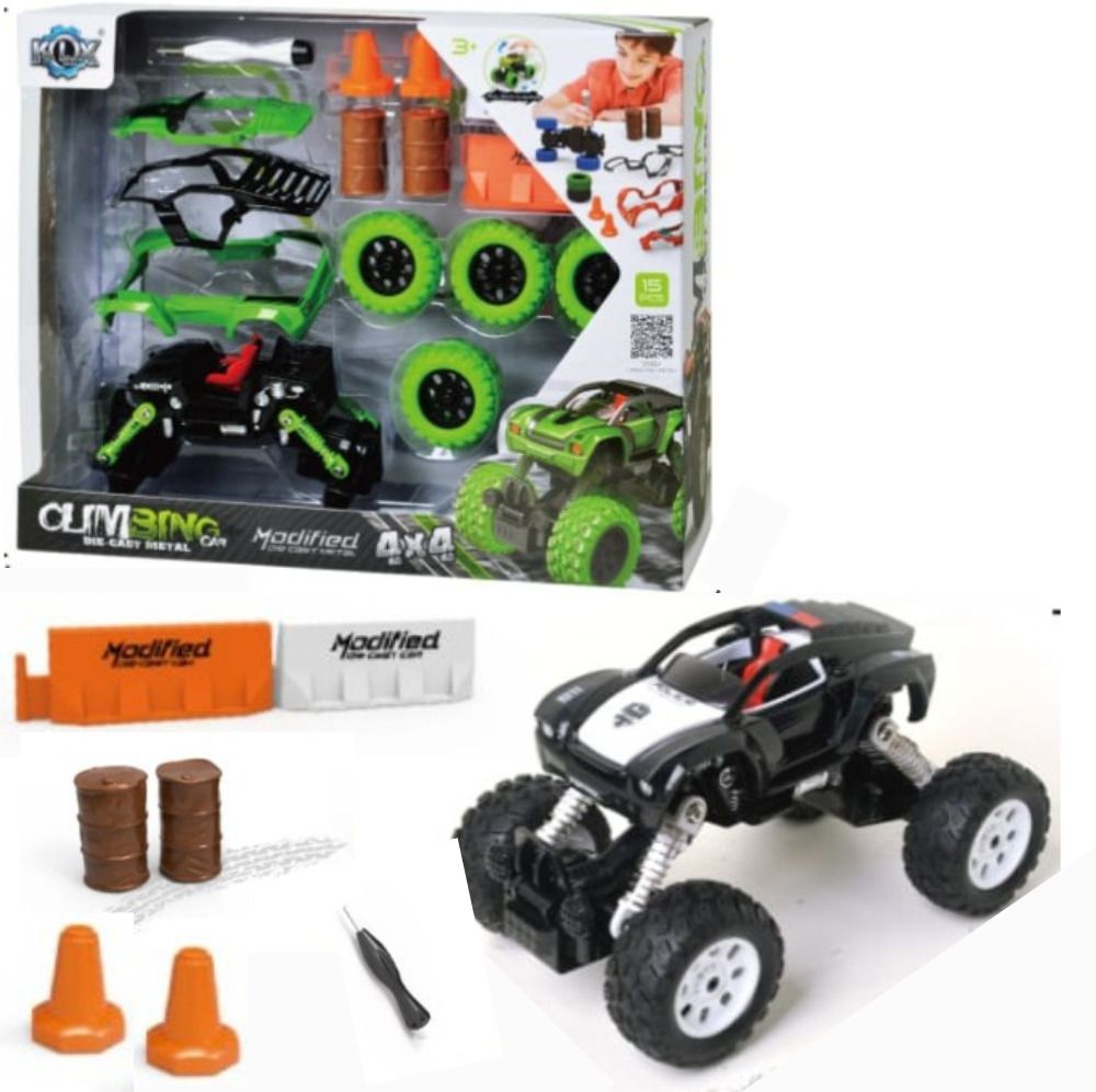 signal mart Kid Climbing Car Die Cast Unbreakable Toys Puzzle Disassembly, Assembly-picture-35