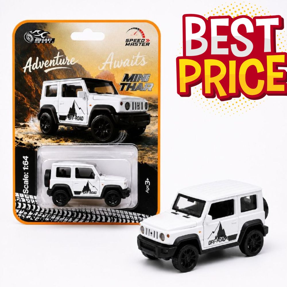 Mini Thar Metal SUV Toy Car 1:64 Scale Display Collection-image-40