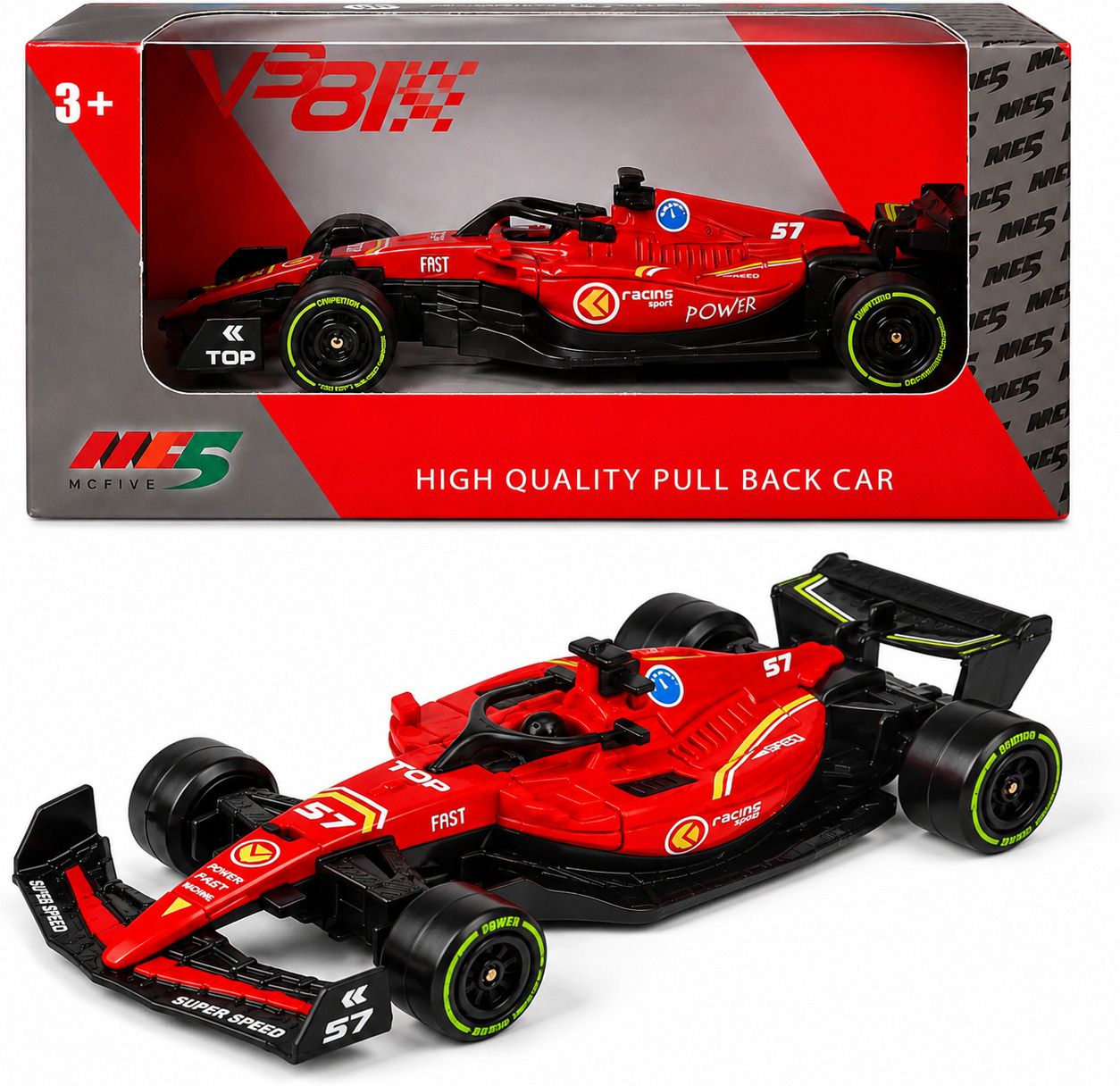 Formula 1 Pull Back Racing Car Toy for Kids High Speed F1 Sports Car Toy-image-25