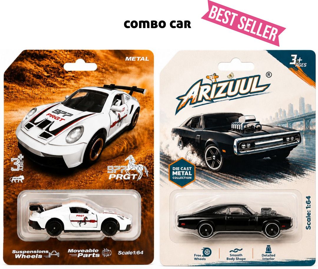 arizuul 1:64 Porsche GT3 RS Premium Metal Car Duo-picture-25
