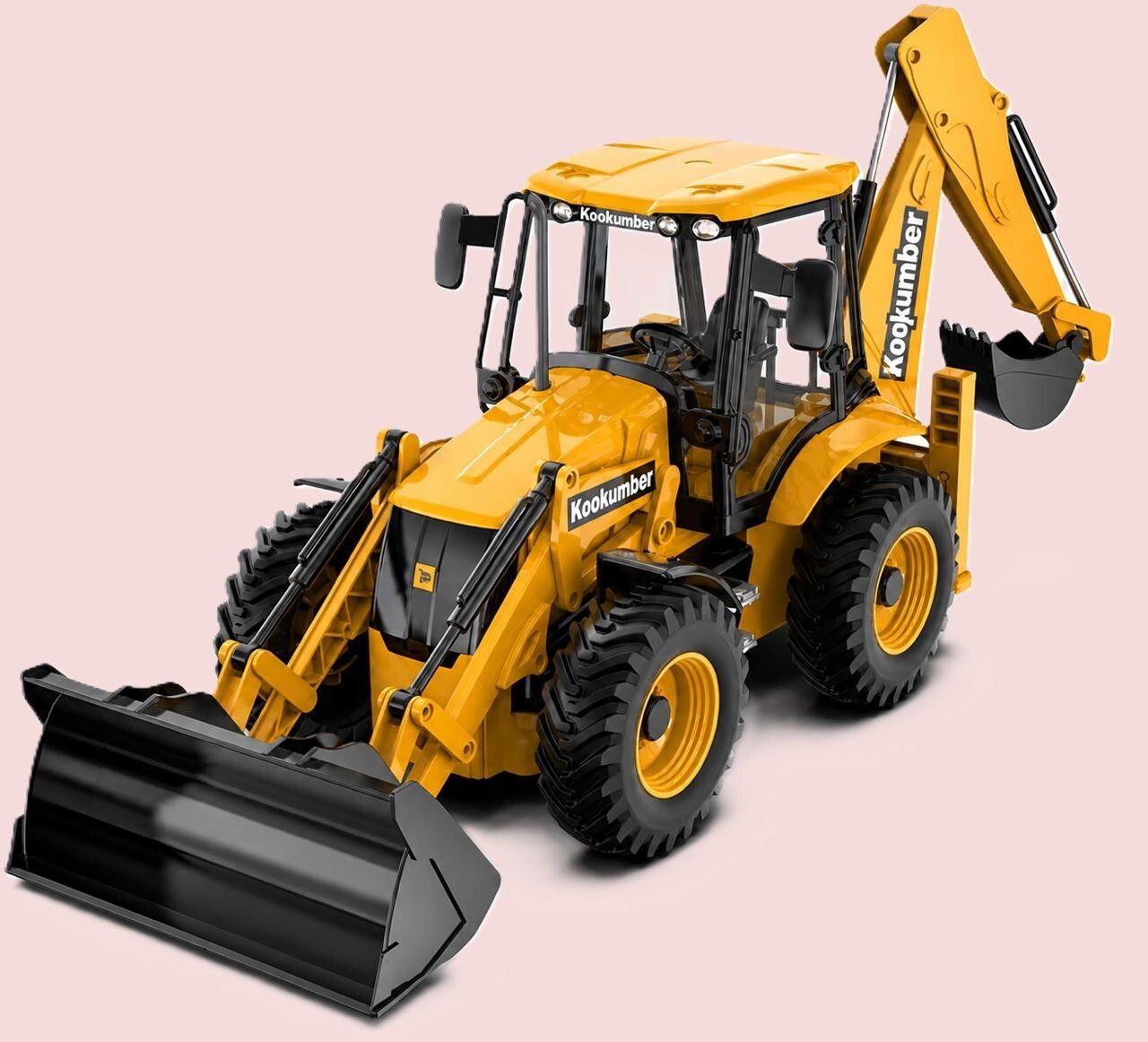 stonepeak Heavy Duty JCB Toy for Kids 2-in-1 Bulldozer Vehicle Truck Toy-picture-23