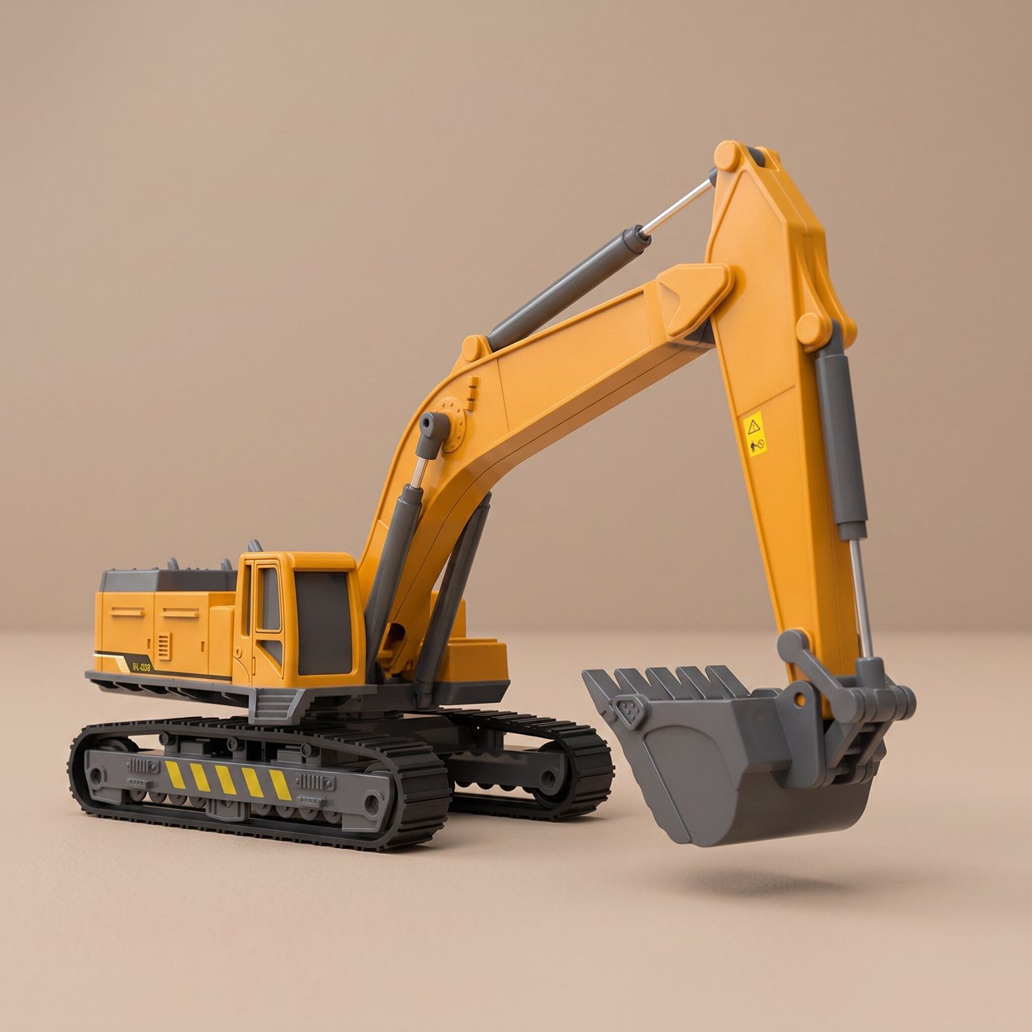 dezicon Excavator Bulldozer Toy Construction Long Crane Model Toy for 3 Years-picture-6