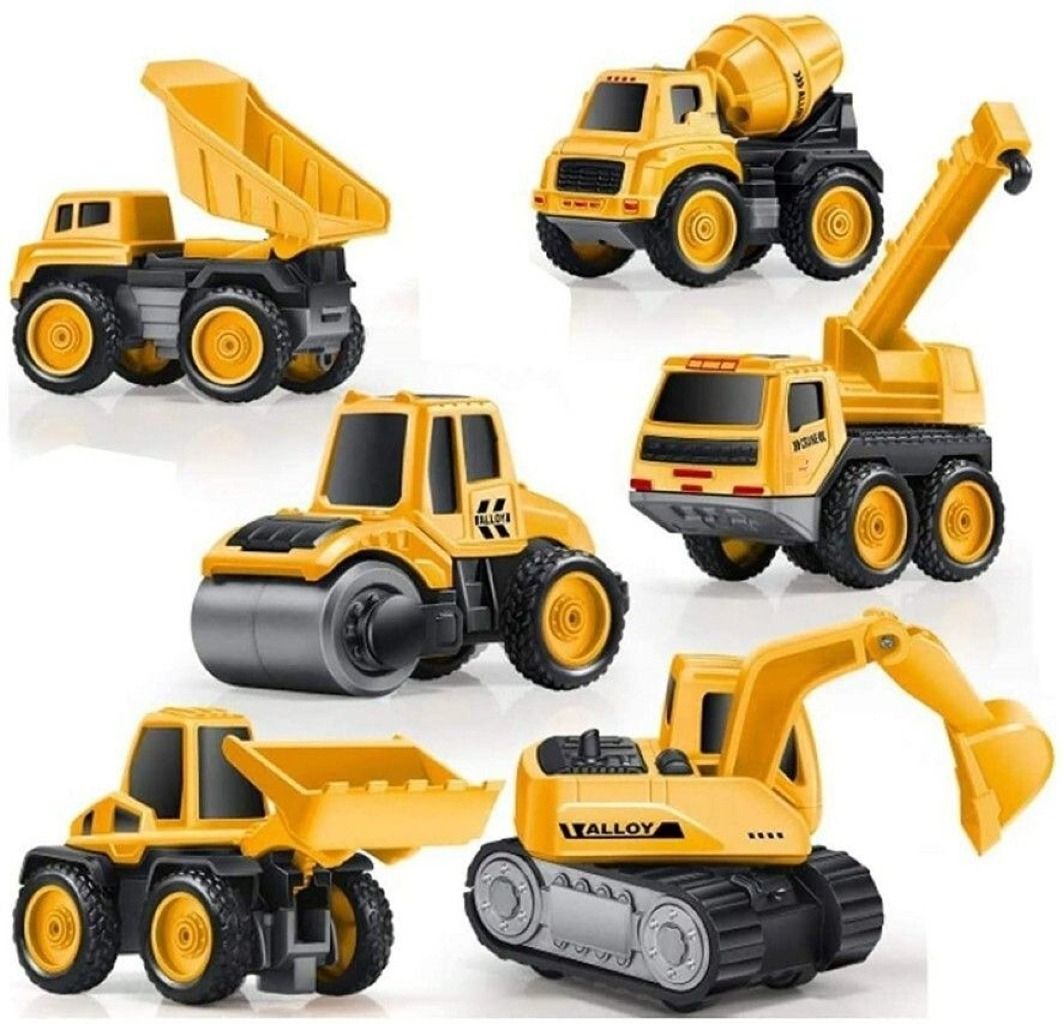 skbd JCB Toy Loader-Set of 6 Vehicle Toy SKD-picture-13