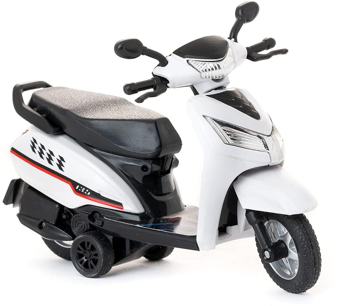 Fun Wheels Bestiva Pull Back Action - White