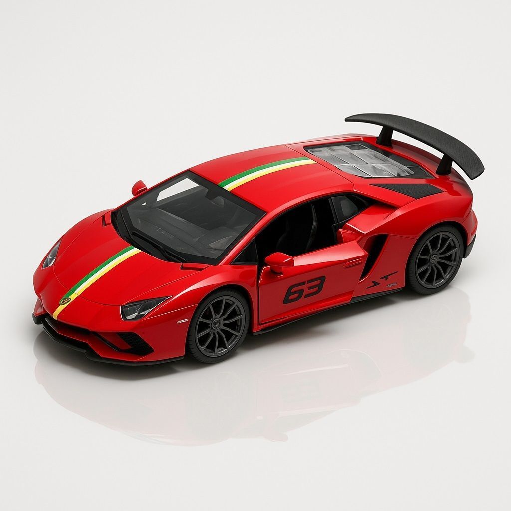 1:36 Lamborghini Toy Car Metal Diecast Pullback with Light & Music for Kids-image-11