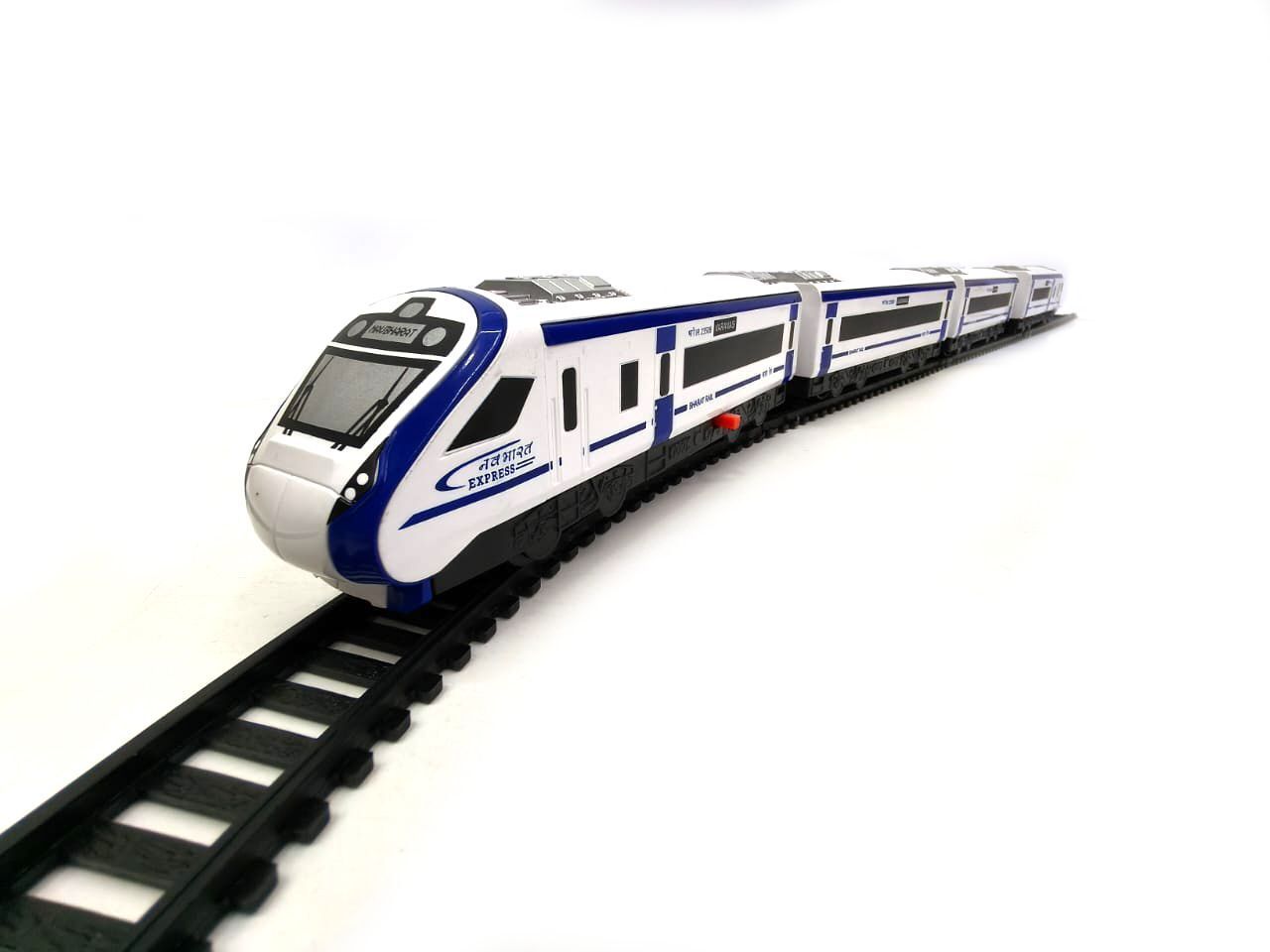 Nav Bharat Electric Train 23 Pc Set with Track Changer & Best Graphics-image-21