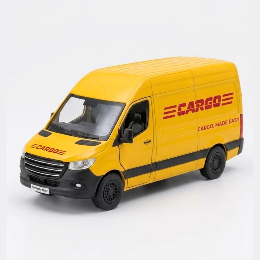 Cargo Delivery Van Metal Die-Cast Toy (1:46 Scale) | Durable & Vibrant Finish-image-43
