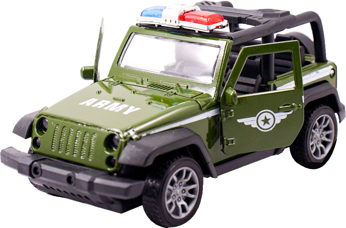 Thar Army Jeep 1:32 Scale Metal Toy Car with Pull Back Action & Opening Doors-image-9