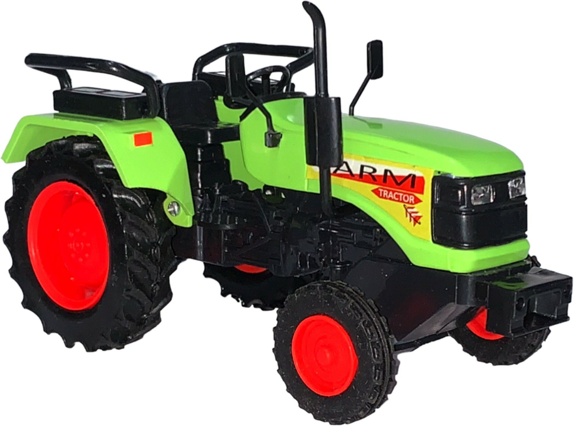 Kids Pull Back & Go Agricultural Kissan Farming Sonalika Tractor Model For Kids-image-12