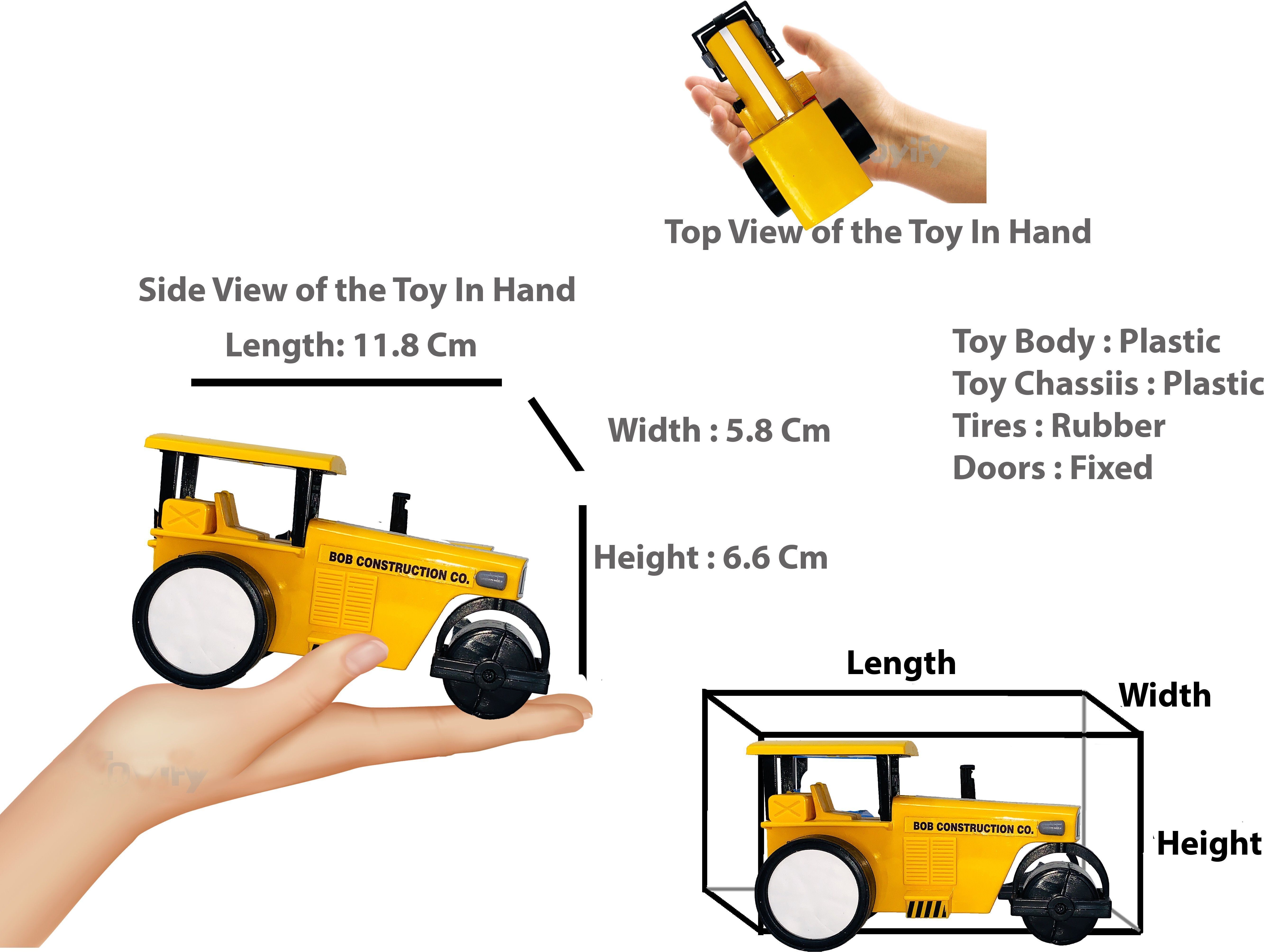 techzage Vehicle yellow - ct - single -road roller-picture-38