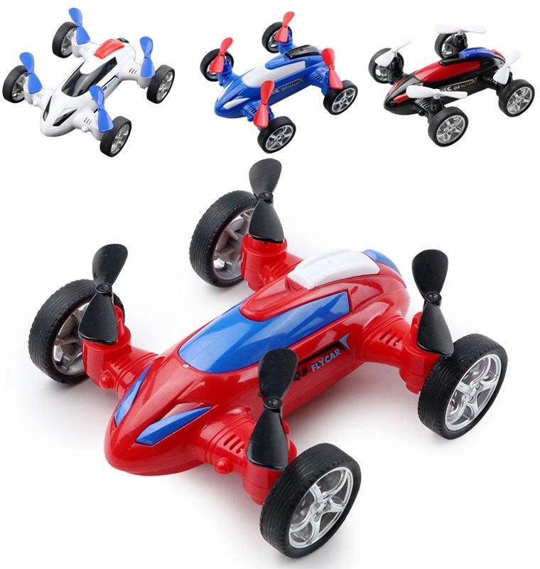 Friction Powered 2-in-1 Drone Car Toy for Kids Bicycle With Swing Function-image-22