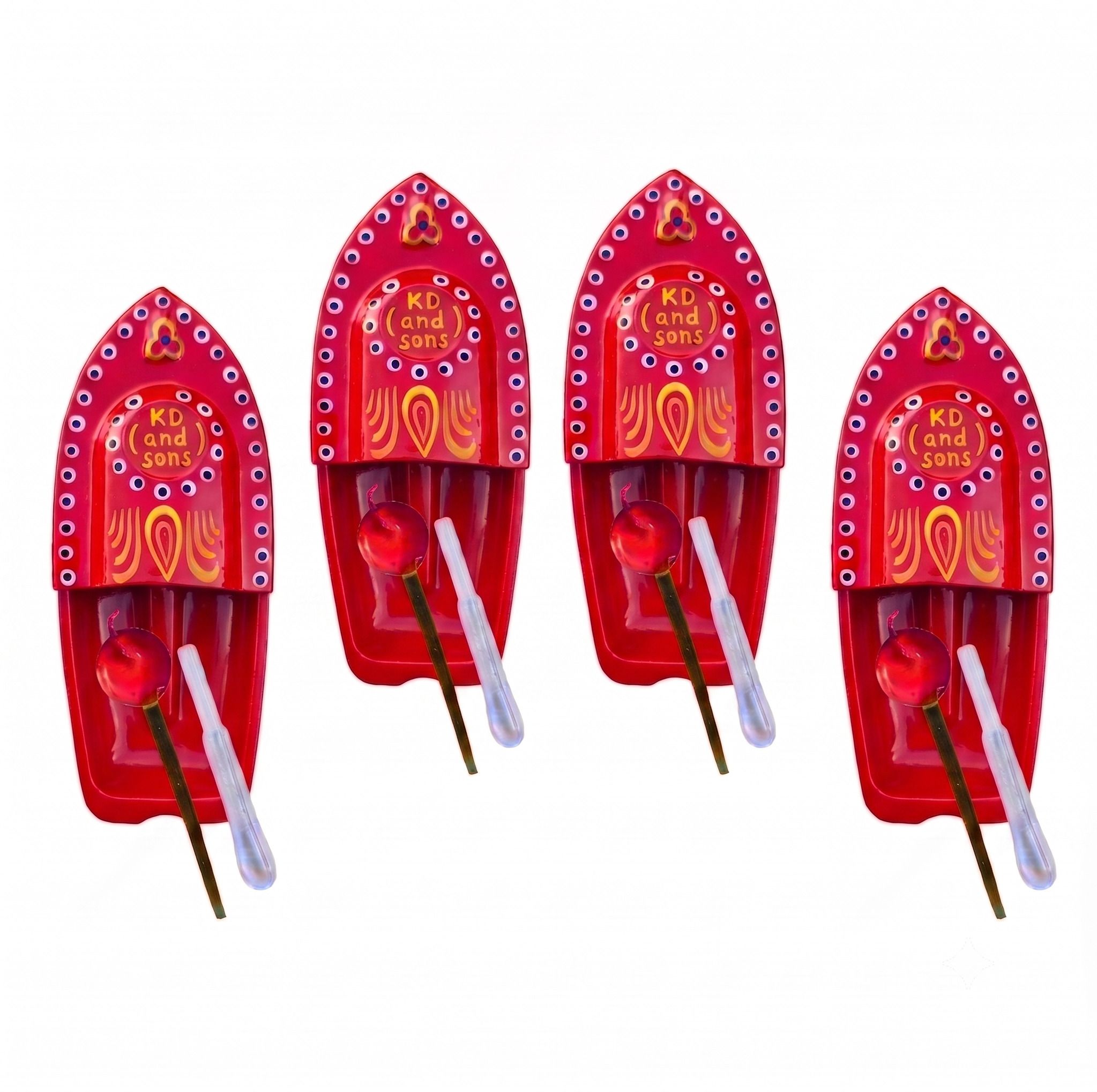 kd and sons nostaalgic indian 4 pcs steam toy boat | Retro Ship | Collectible Mini Steamer-picture-36
