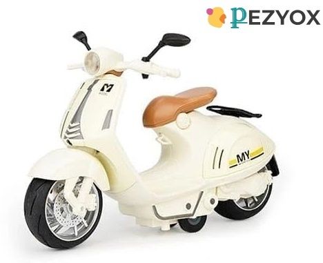 pezyox Motorcycle Toy Pull Back Little Sheep Scooter toys with Music & Light for kids-picture-12